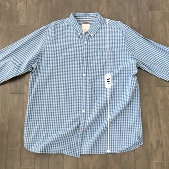 Fat Face Blue Check XXL Men's Button Down Shirt   100% Cotton - Picture 15 of 15